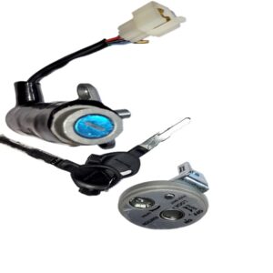 Deutsche Ignition Cum Steering Lock For Honda Activa (2010 Model) (With Magnetic Shutter) (4 Wires)