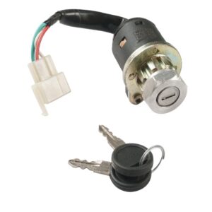 Deutsche Ignition Lock for Bajaj 3W RE 2S KS Compact (Petrol) (3 Wires)