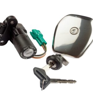 Deutsche Ignition Lock Kit For Bajaj Discover 135 (N/M) (Set of 3)