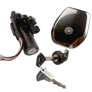 Deutsche Ignition Lock Kit for Bajaj Discover 135 (Set Of 3)